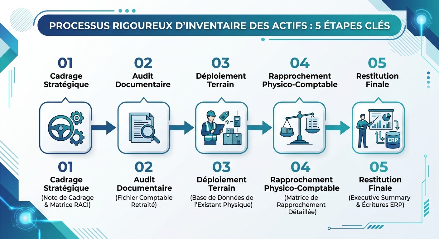 Processus d'Inventaire des Actifs et Asset Management - CAPVALORICS Expertises